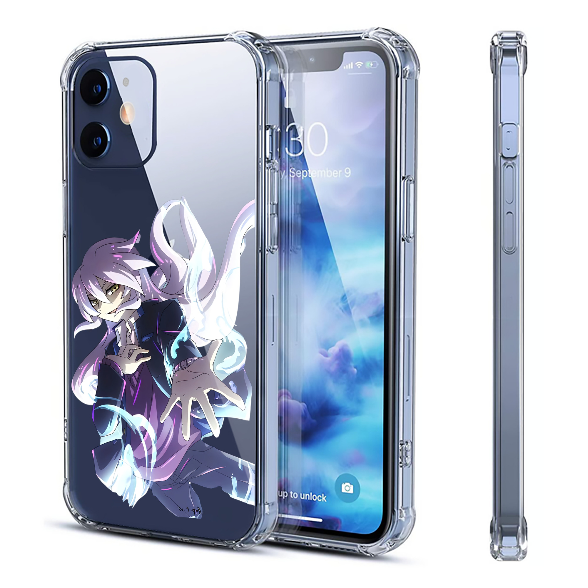 （画像用） 妖怪ウォッチ Yo-kai Watch 【iPhone 12シリーズ対応】透明スマホケース（クリアソフトケース）